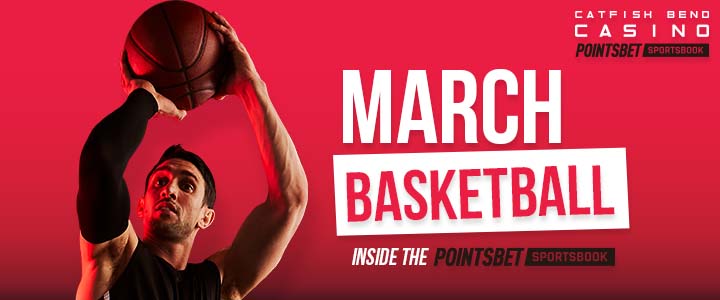 March basketball inside the points bet sports book.